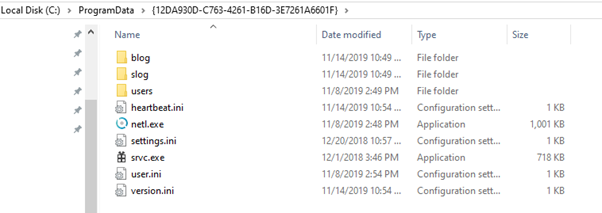 Berqun agent installation folder
